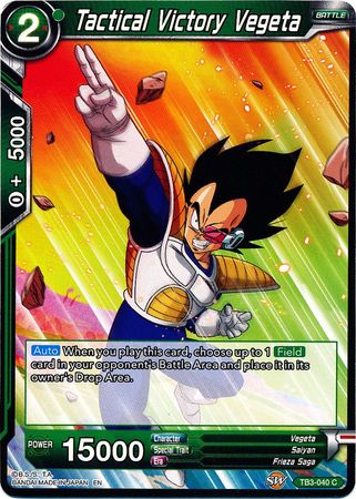 Tactical Victory Vegeta [TB3-040] | Rock City Comics