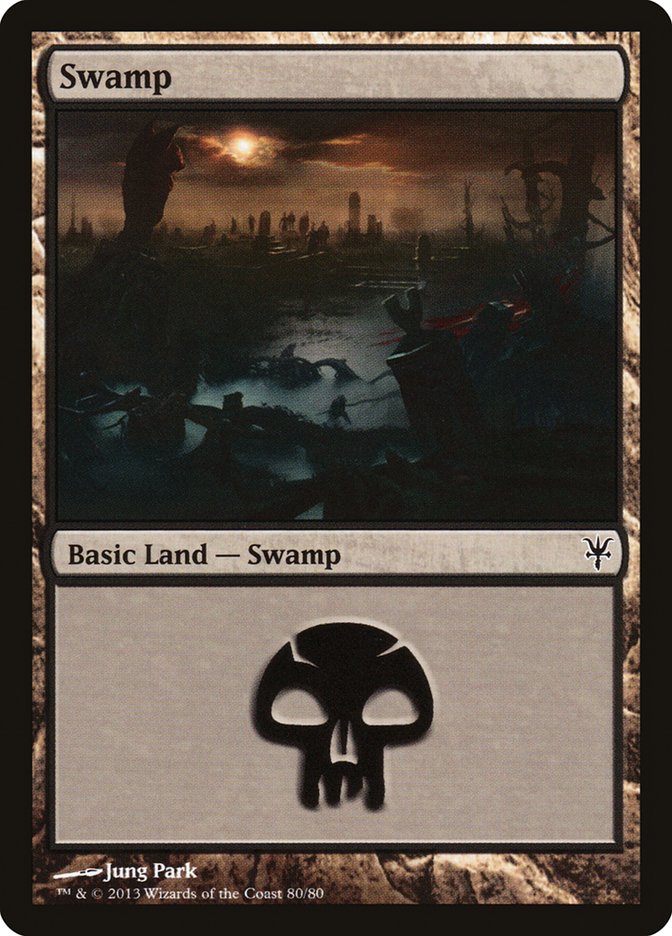 Swamp (80) [Duel Decks: Sorin vs. Tibalt] | Rock City Comics