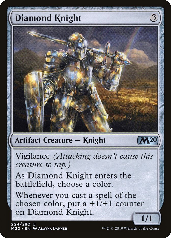 Diamond Knight [Core Set 2020] | Rock City Comics