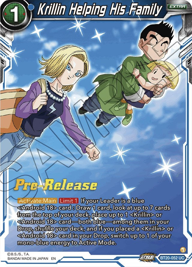 Krillin Helping His Family (BT20-052) [Power Absorbed Prerelease Promos] | Rock City Comics