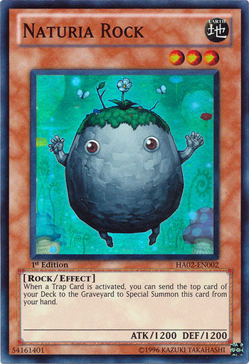 Naturia Rock [HA02-EN002] Super Rare | Rock City Comics