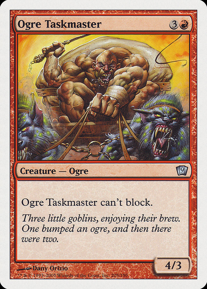 Ogre Taskmaster [Ninth Edition] | Rock City Comics