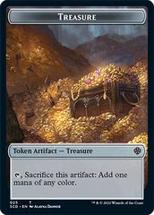 Treasure // Treasure Double-Sided Token [Starter Commander Decks] | Rock City Comics