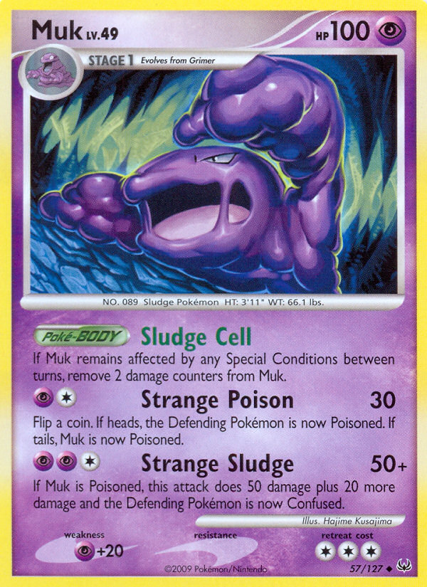 Muk (57/127) [Platinum: Base Set] | Rock City Comics