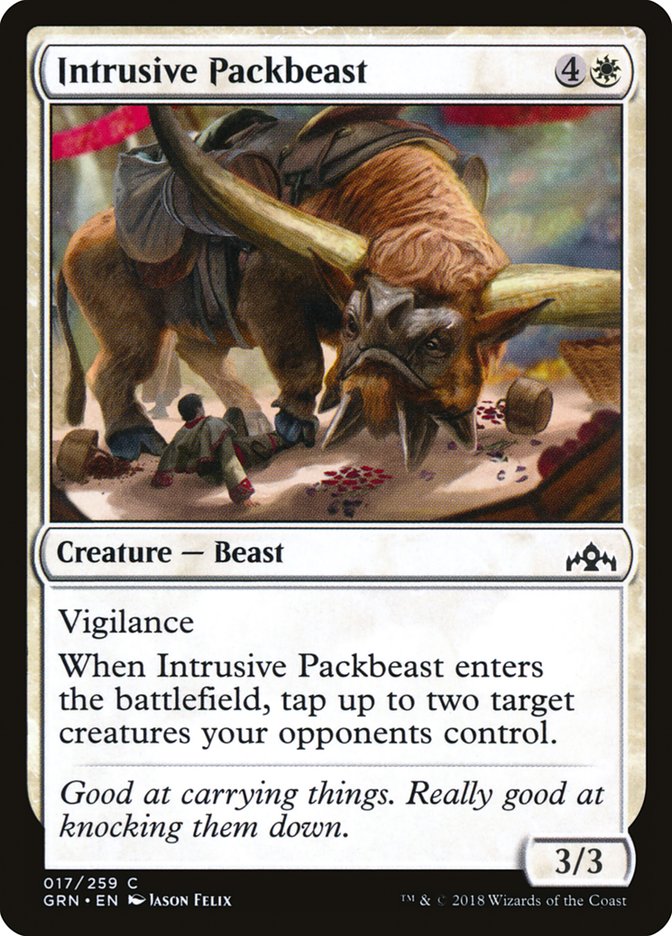 Intrusive Packbeast [Guilds of Ravnica] | Rock City Comics