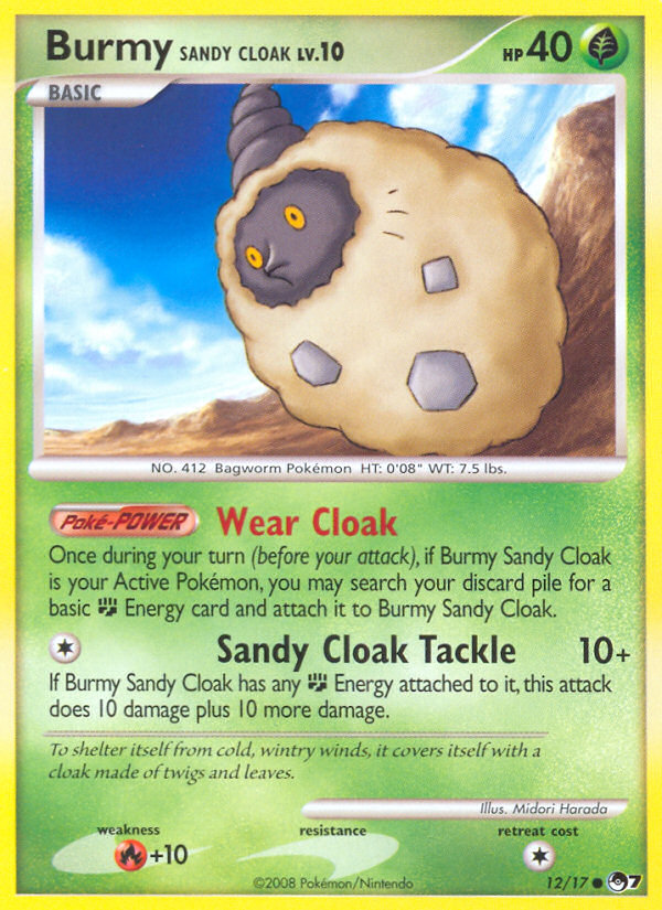 Burmy Sandy Cloak (12/17) [POP Series 7] | Rock City Comics