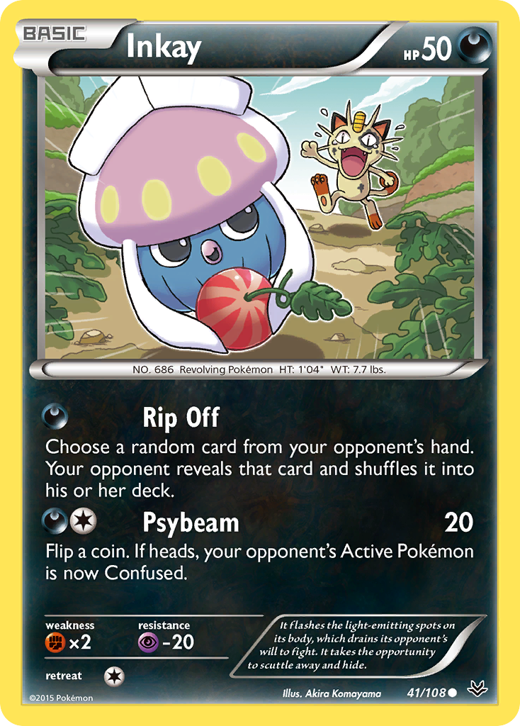 Inkay (41/108) [XY: Roaring Skies] | Rock City Comics