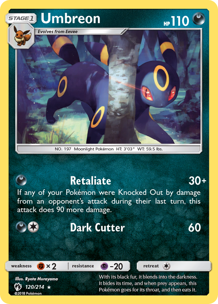 Umbreon (120/214) [Sun & Moon: Lost Thunder] | Rock City Comics