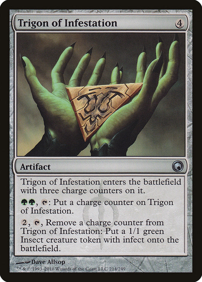 Trigon of Infestation [Scars of Mirrodin] | Rock City Comics