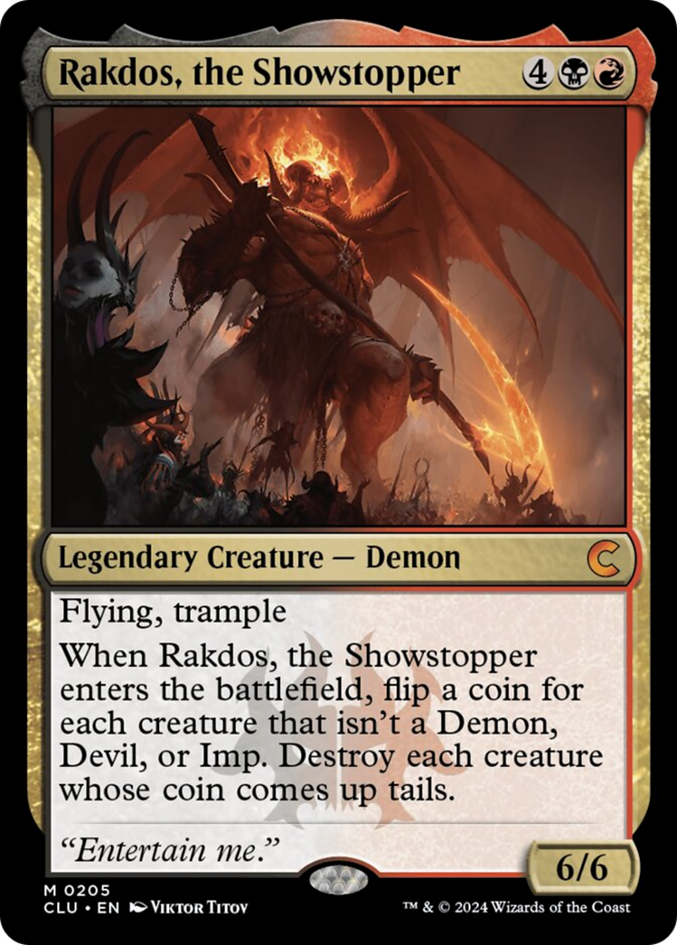 Rakdos, the Showstopper [Ravnica: Clue Edition] | Rock City Comics
