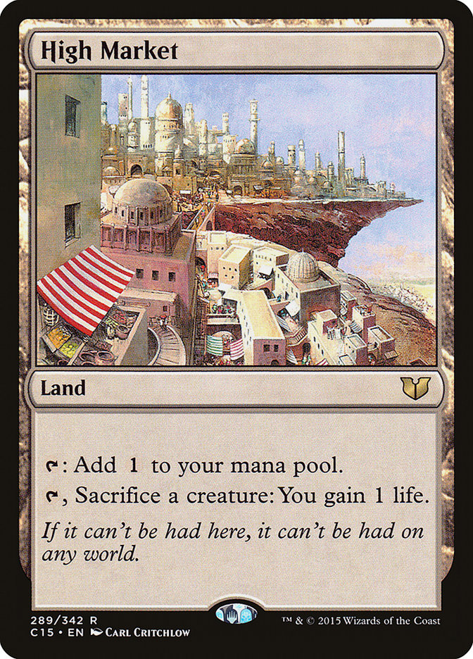 High Market [Commander 2015] | Rock City Comics