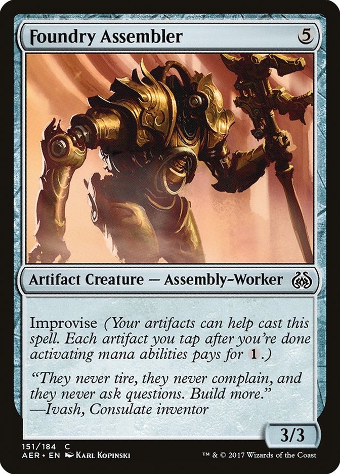 Foundry Assembler [Aether Revolt] | Rock City Comics