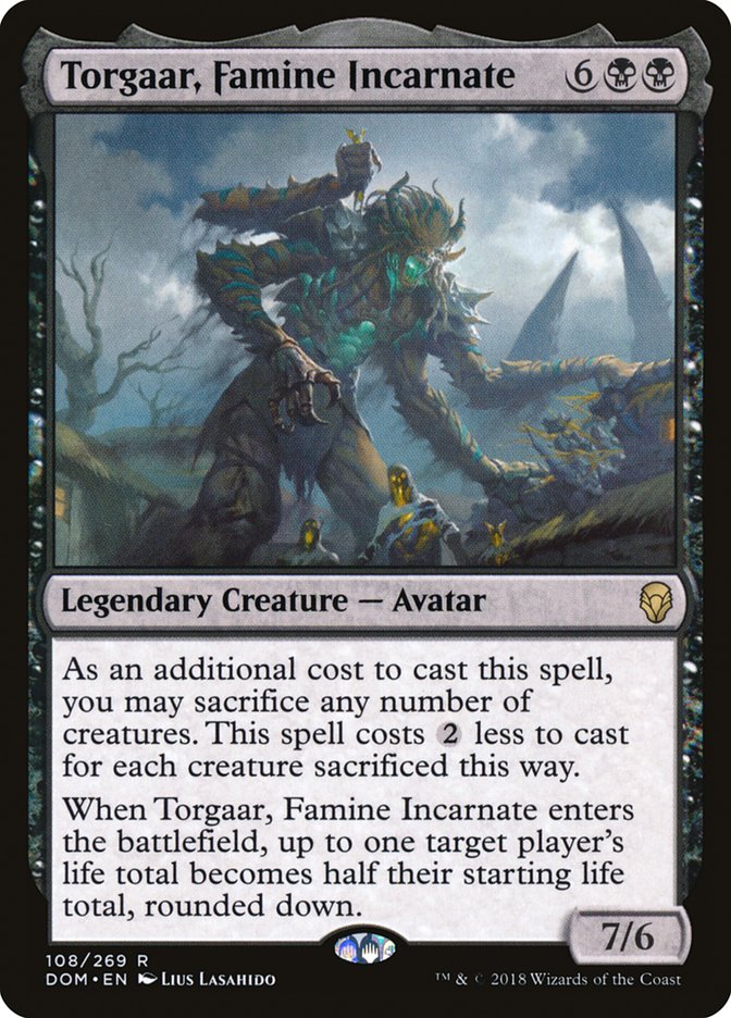 Torgaar, Famine Incarnate [Dominaria] | Rock City Comics