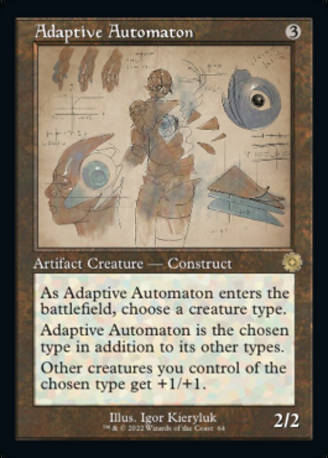 Adaptive Automaton (Retro Schematic) [The Brothers' War Retro Artifacts] | Rock City Comics