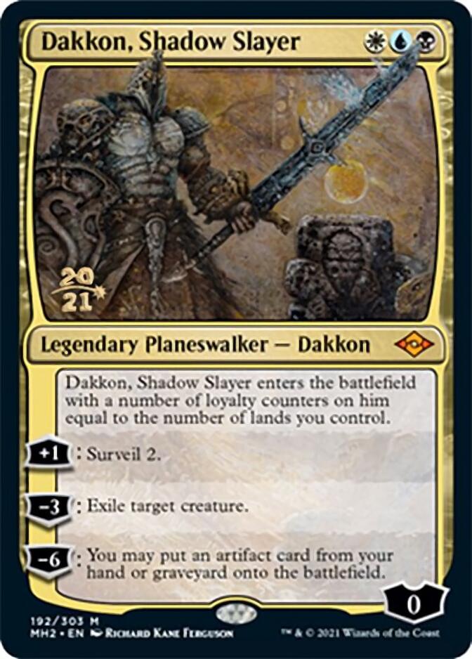 Dakkon, Shadow Slayer [Modern Horizons 2 Prerelease Promos] | Rock City Comics