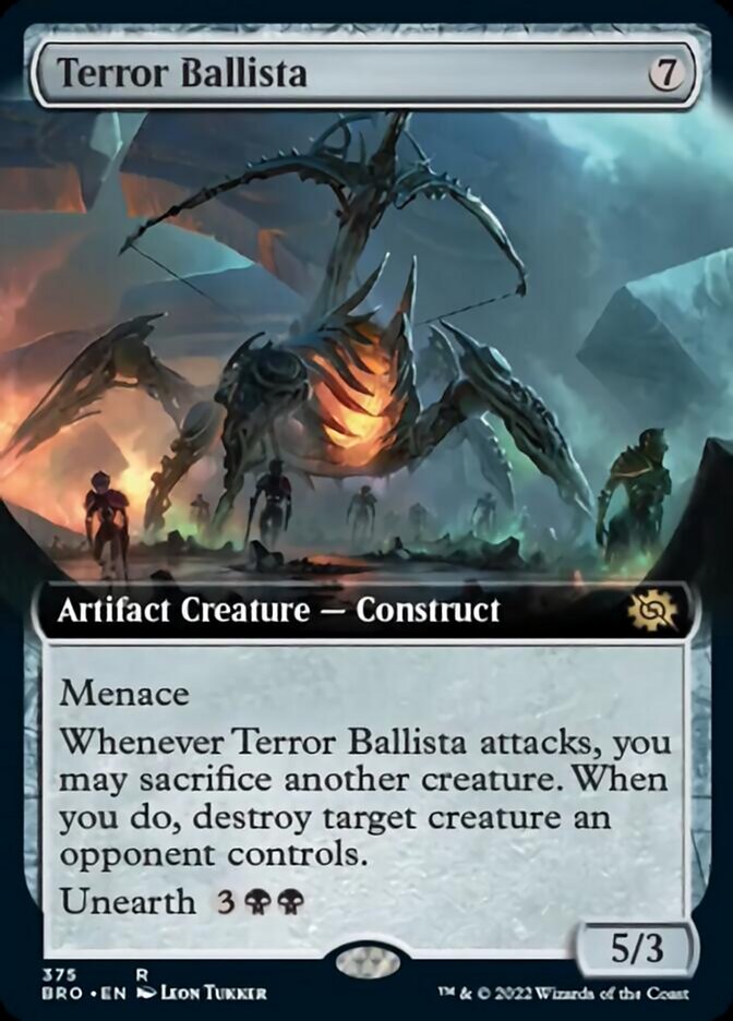 Terror Ballista (Extended Art) [The Brothers' War] | Rock City Comics