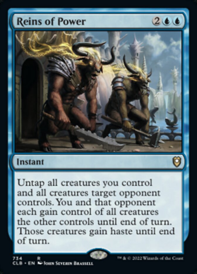 Reins of Power [Commander Legends: Battle for Baldur's Gate] | Rock City Comics