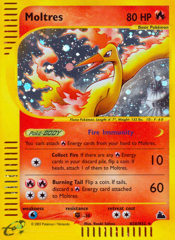 Moltres (H20/H32) [Skyridge] | Rock City Comics