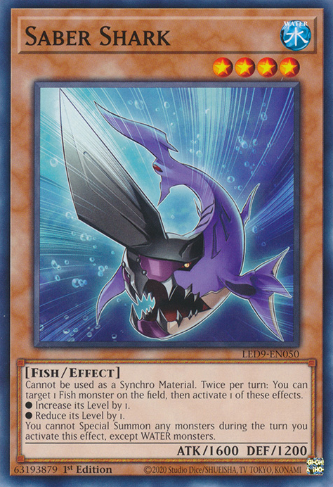 Saber Shark [LED9-EN050] Common | Rock City Comics
