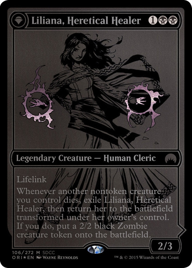 Liliana, Heretical Healer // Liliana, Defiant Necromancer [San Diego Comic-Con 2015] | Rock City Comics