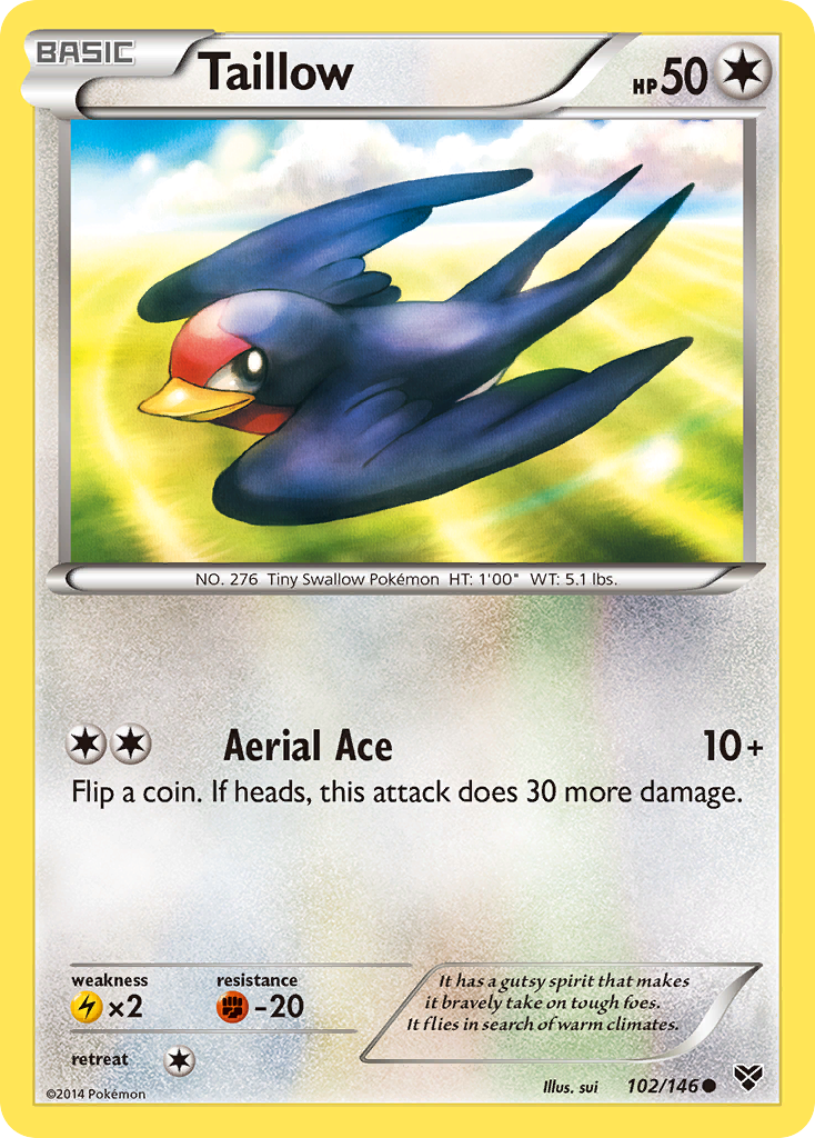 Taillow (102/146) [XY: Base Set] | Rock City Comics