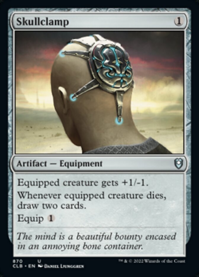Skullclamp [Commander Legends: Battle for Baldur's Gate] | Rock City Comics