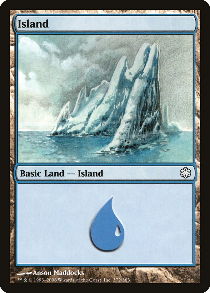 Island (372) [Coldsnap Theme Decks] | Rock City Comics