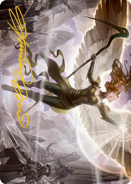 Sigarda's Splendor Art Card (Gold-Stamped Signature) [Innistrad: Midnight Hunt Art Series] | Rock City Comics