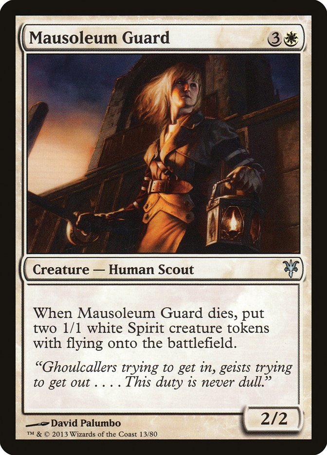 Mausoleum Guard [Duel Decks: Sorin vs. Tibalt] | Rock City Comics