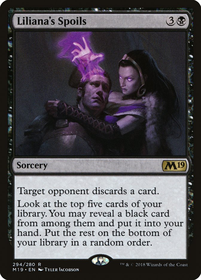 Liliana's Spoils [Core Set 2019] | Rock City Comics