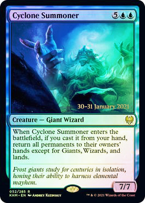 Cyclone Summoner [Kaldheim Prerelease Promos] | Rock City Comics