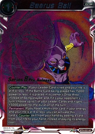 Beerus Ball [BT8-022_PR] | Rock City Comics