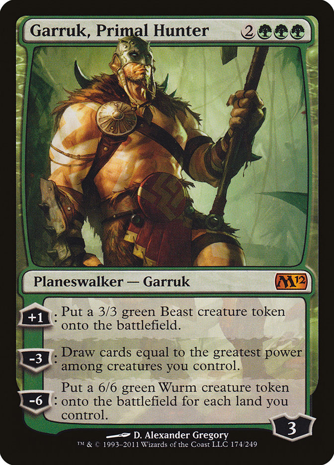 Garruk, Primal Hunter [Magic 2012] | Rock City Comics