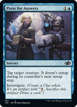 Press for Answers [Jumpstart 2022] | Rock City Comics