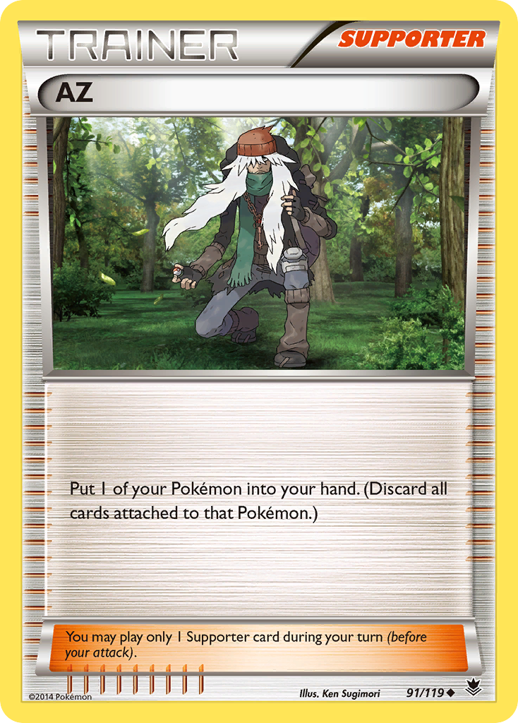 AZ (91/119) [XY: Phantom Forces] | Rock City Comics