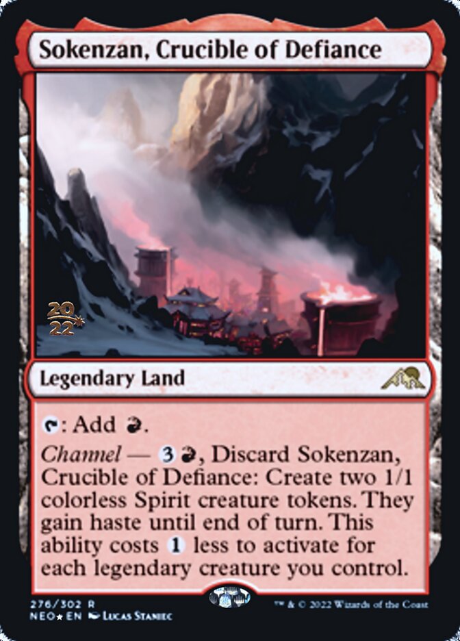 Sokenzan, Crucible of Defiance [Kamigawa: Neon Dynasty Prerelease Promos] | Rock City Comics