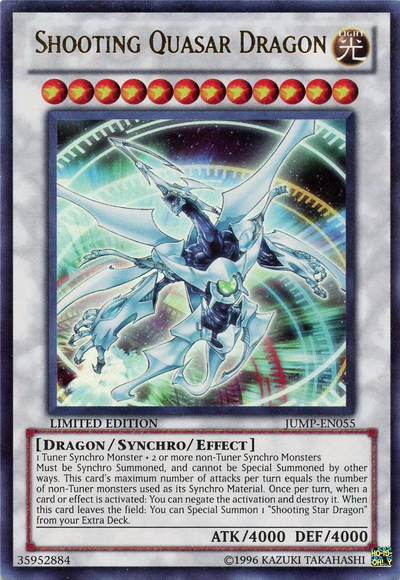 Shooting Quasar Dragon [JUMP-EN055] Ultra Rare | Rock City Comics