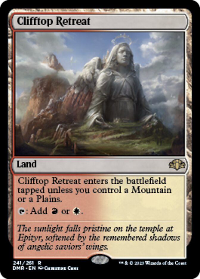 Clifftop Retreat [Dominaria Remastered] | Rock City Comics