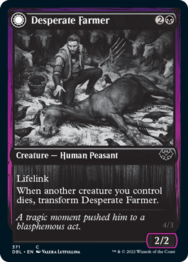 Desperate Farmer // Depraved Harvester [Innistrad: Double Feature] | Rock City Comics