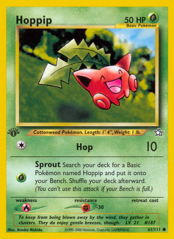 Hoppip (61/111) [Neo Genesis 1st Edition] | Rock City Comics