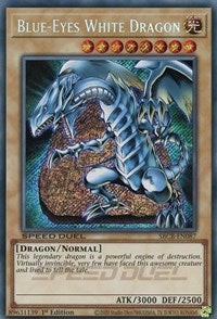 Blue-Eyes White Dragon (Secret) [SBCB-EN087] Secret Rare | Rock City Comics