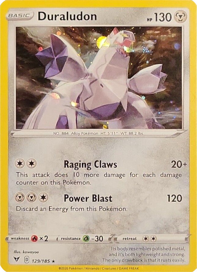 Duraludon (129/185) (Cosmos Holo) [Sword & Shield: Vivid Voltage] | Rock City Comics