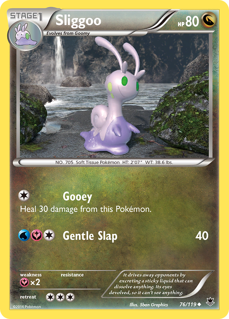 Sliggoo (76/119) [XY: Phantom Forces] | Rock City Comics