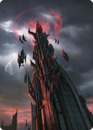 Barad-dur Art Card [The Lord of the Rings: Tales of Middle-earth Art Series] | Rock City Comics