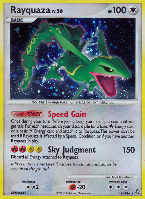 Rayquaza (14/146) [Diamond & Pearl: Legends Awakened] | Rock City Comics