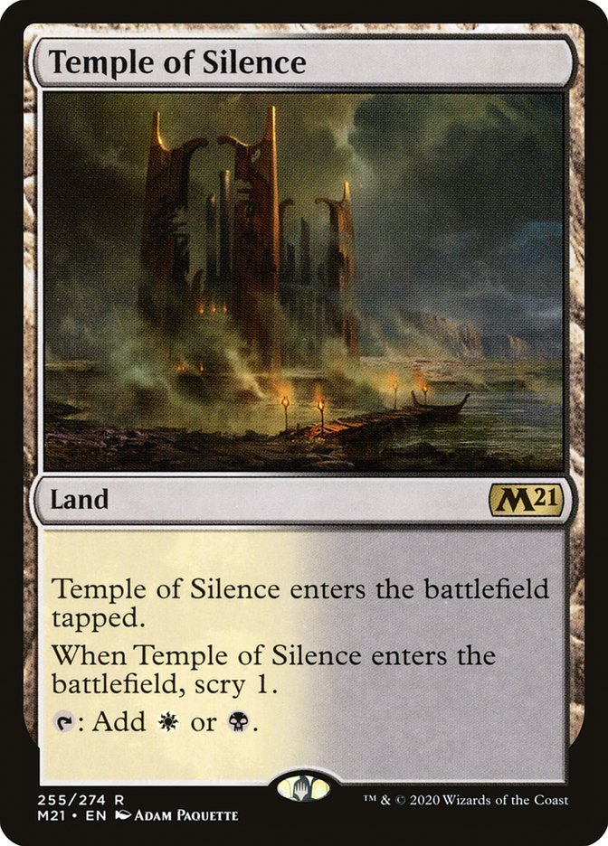 Temple of Silence [Core Set 2021] | Rock City Comics