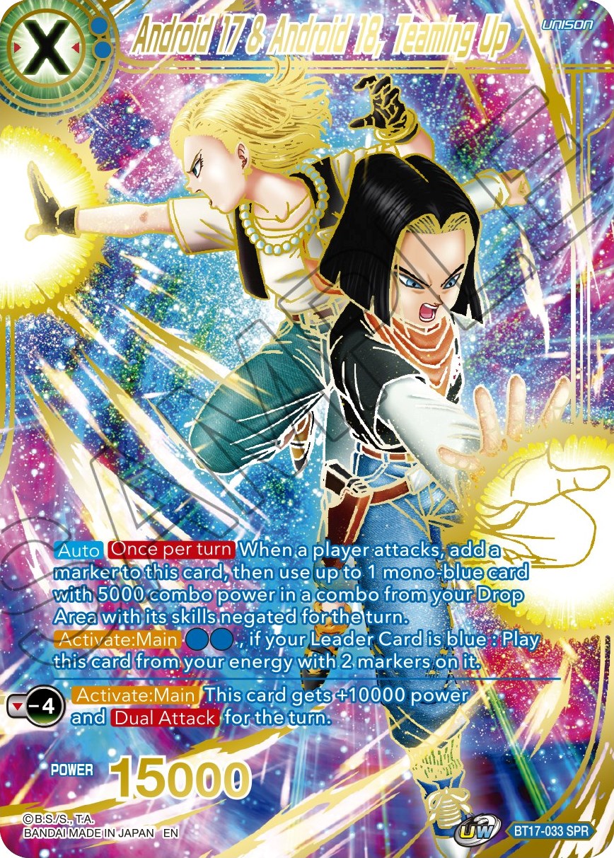 Android 17 & Android 18, Teaming Up (SPR) (BT17-033) [Ultimate Squad] | Rock City Comics