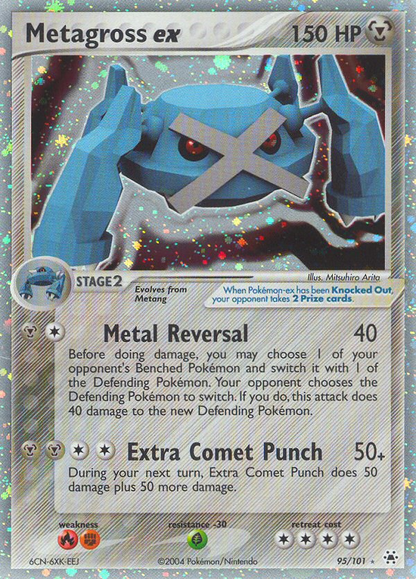 Metagross ex (95/101) [EX: Hidden Legends] | Rock City Comics