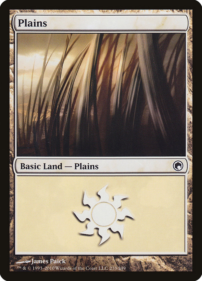 Plains (233) [Scars of Mirrodin] | Rock City Comics