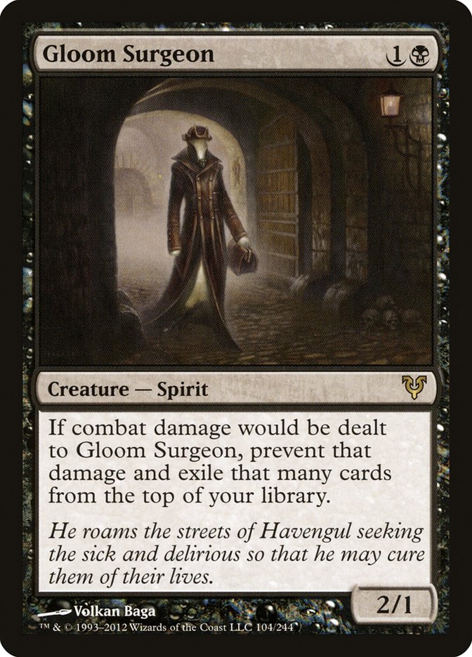 Gloom Surgeon [Avacyn Restored] | Rock City Comics